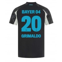 Fotballdrakt Herre Bayer Leverkusen Alejandro Grimaldo #20 Tredjedrakt 2024-25 Kortermet